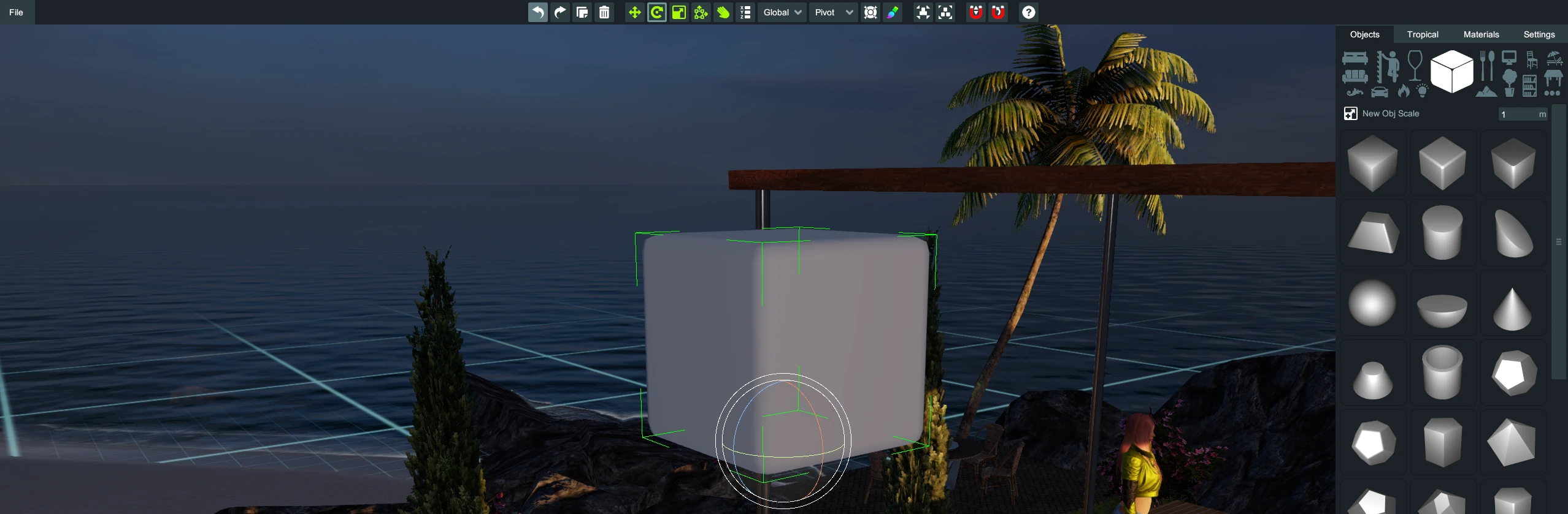see the 3dxchat world editor in action